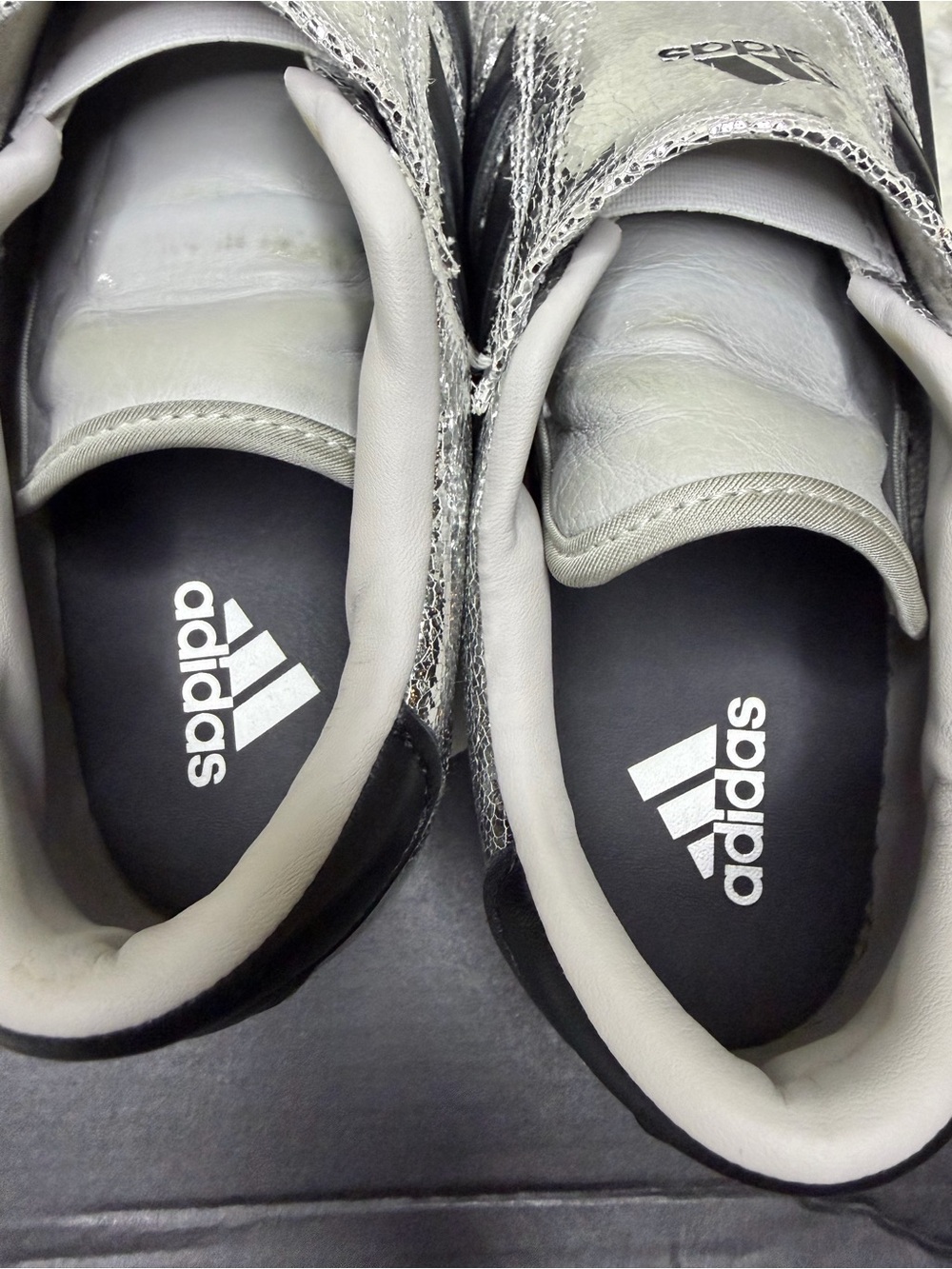 Adidas Taekwondo Silver Metallic Black (Women's) - Picture 9 of 12